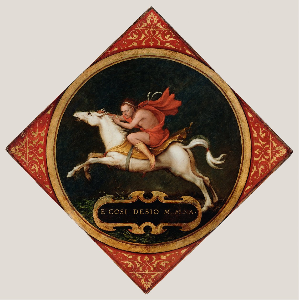 En lidenskapens allegory av Hans Holbein der Jüngere