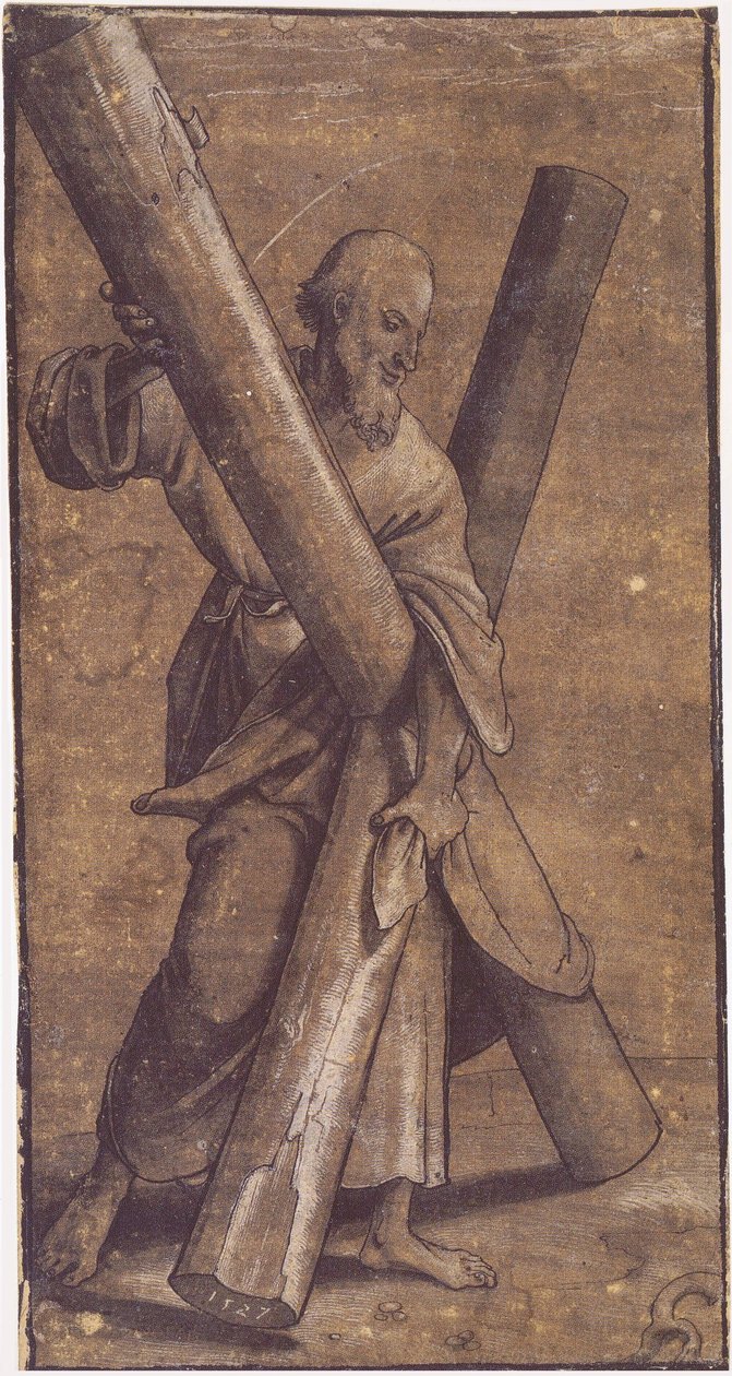 Apostelen Andrew av Hans Holbein der Jüngere