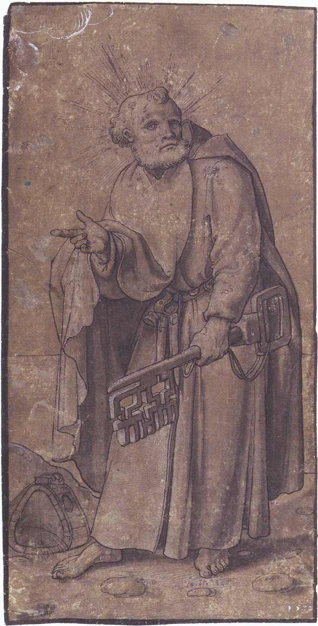 Apostelen Peter av Hans Holbein der Jüngere