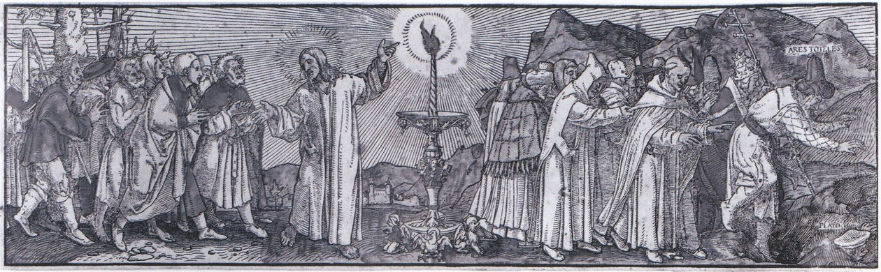 Kristus som det sanne lys av Hans Holbein der Jüngere