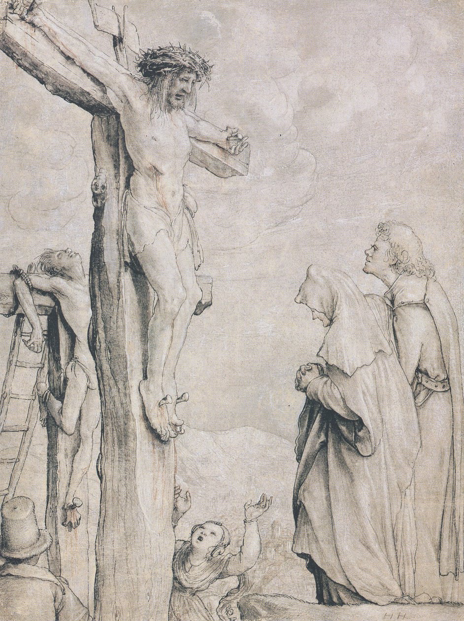 Kristus på korset av Hans Holbein der Jüngere
