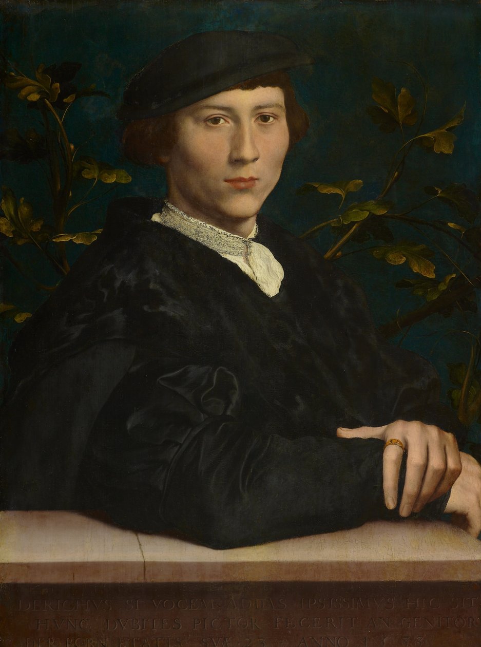 Derich Born (1510-49) av Hans Holbein der Jüngere