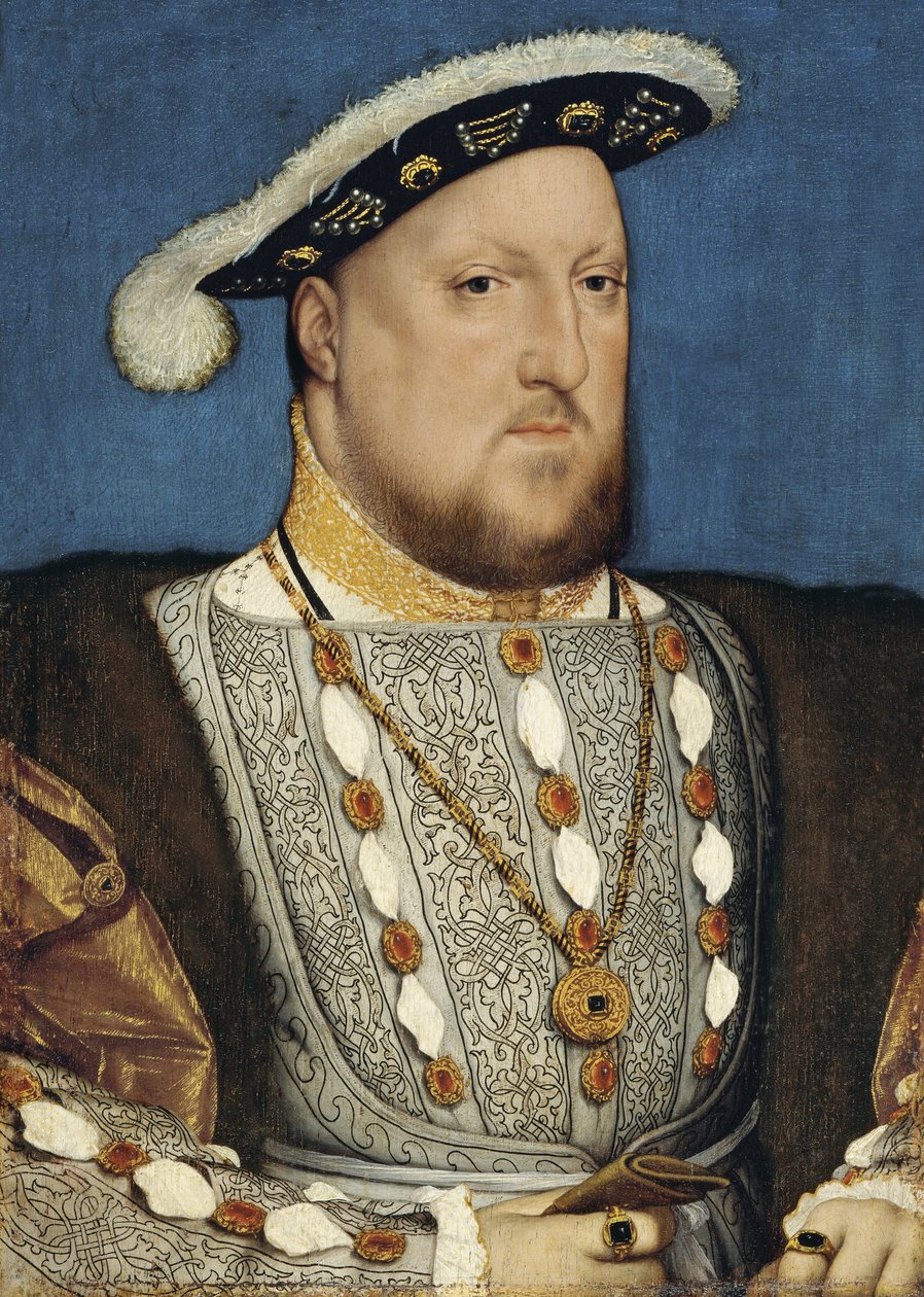 Portrett av Henry VIII av England av Hans Holbein der Jüngere