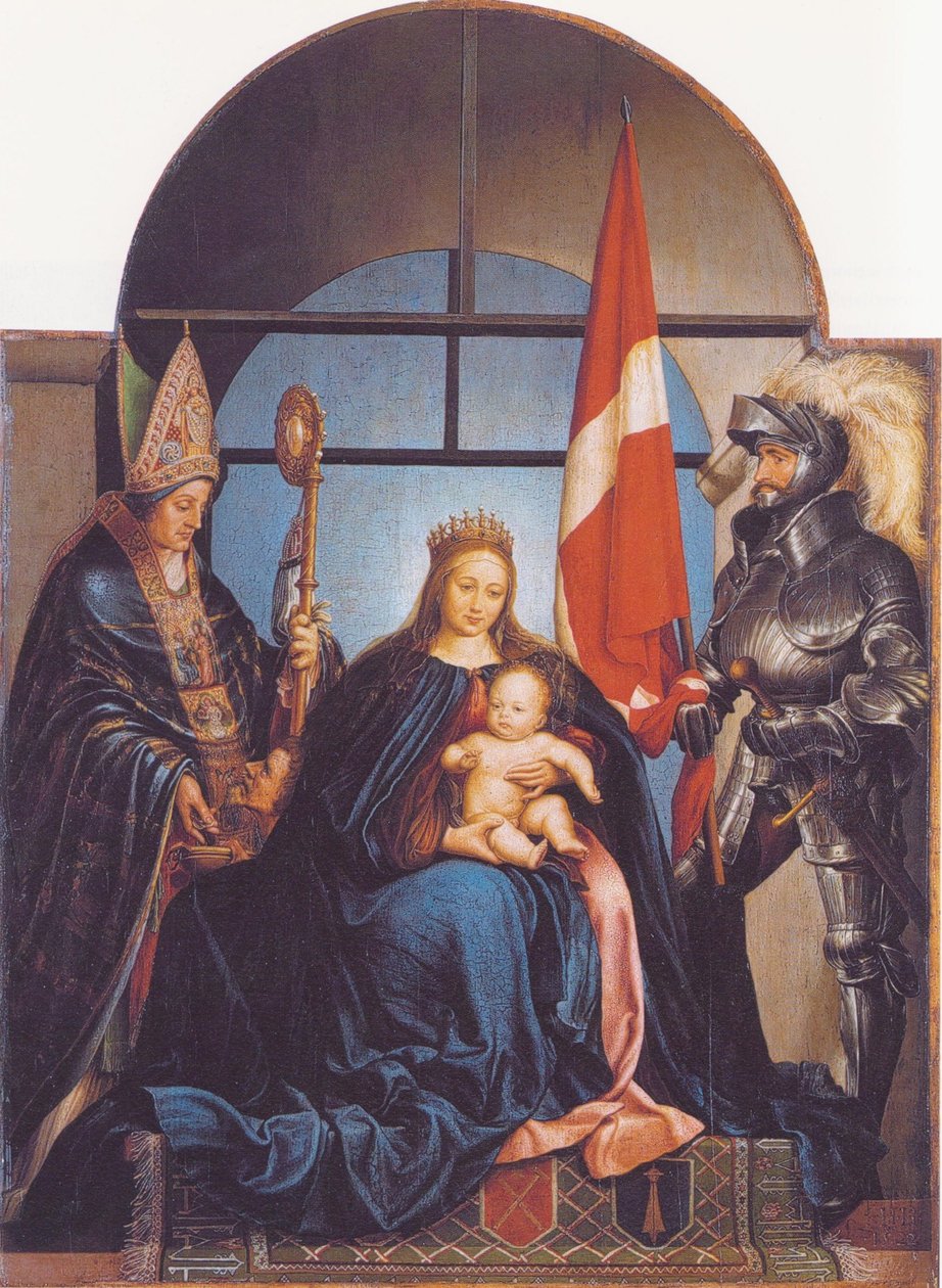 Solothurn Madonna State før 1971 av Hans Holbein der Jüngere