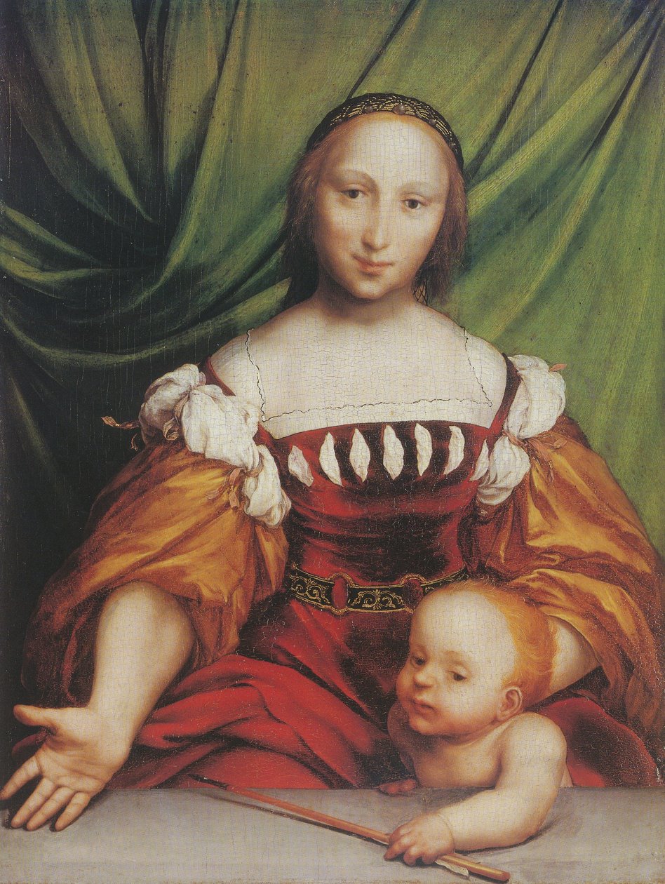 Venus og Amor av Hans Holbein der Jüngere