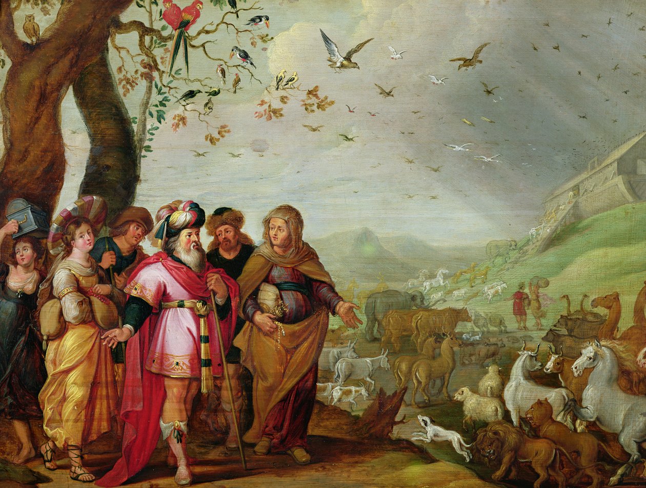 Noahs ark av Hans III Jordaens