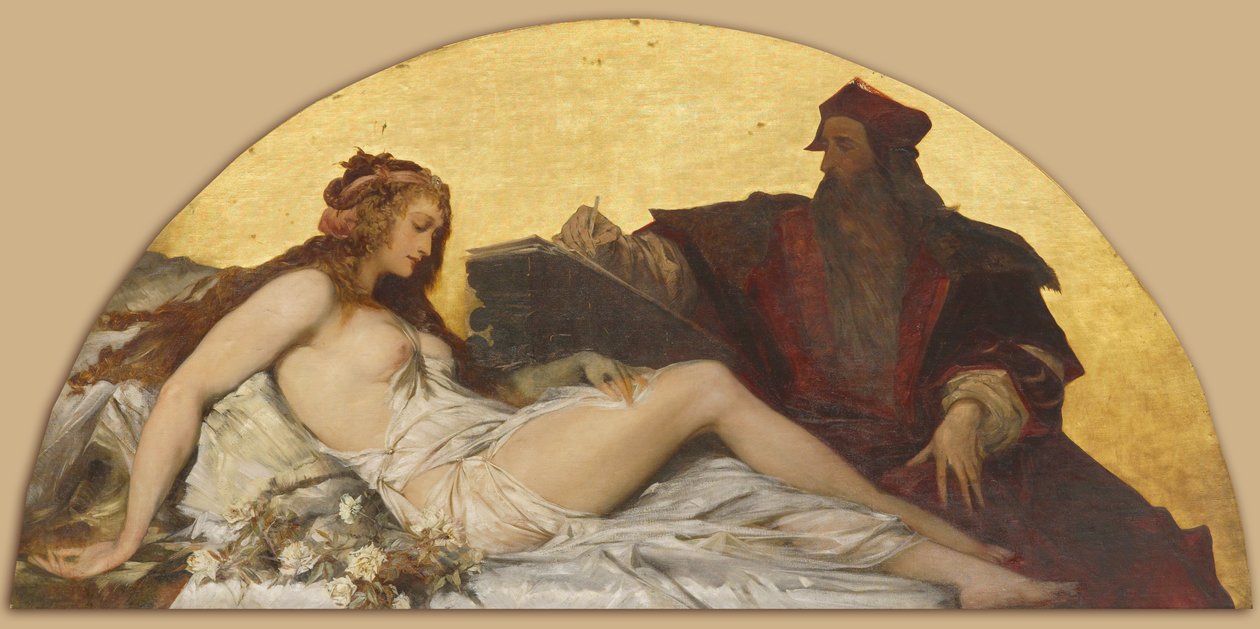 Leonardo da Vinci av Hans Makart