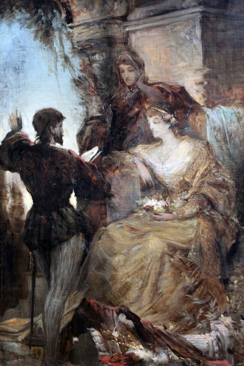 Tasso og Eleonore von Este av Hans Makart