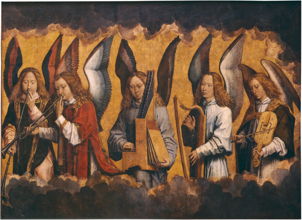 Musikkskapende engler av Hans Memling