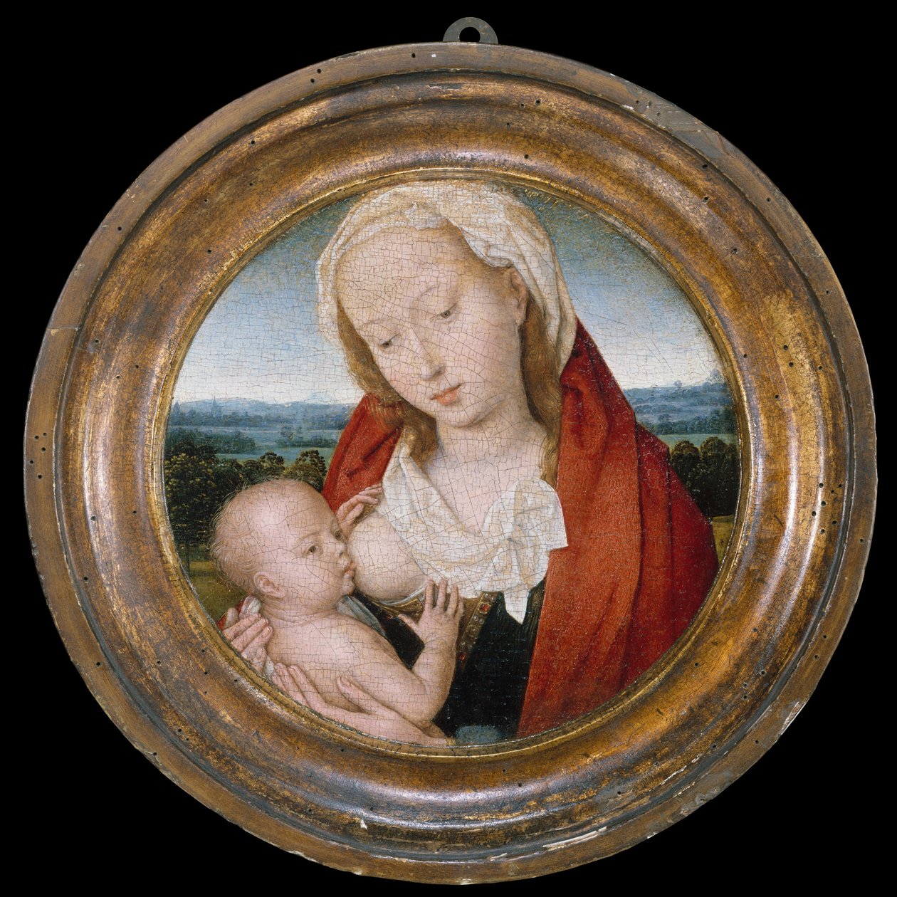 Den hellige jomfruen med barnet av Hans Memling