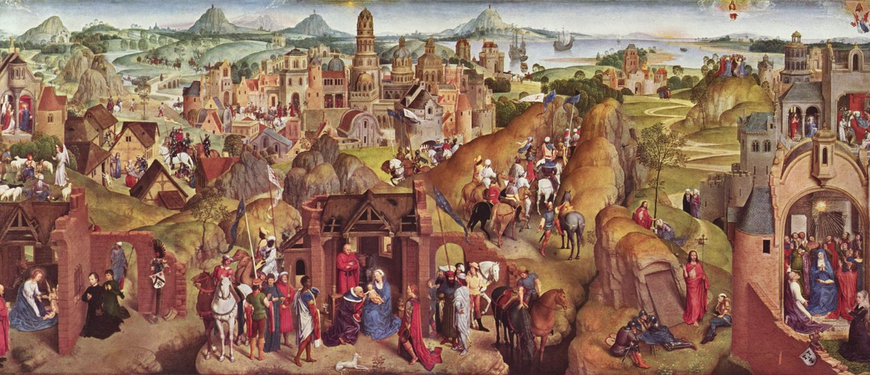 De syv gledene til Maria av Hans Memling