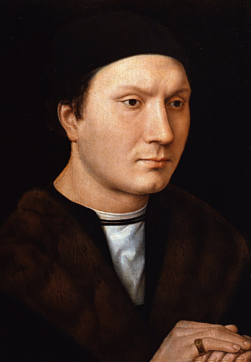 Mannen med brevet av Hans Memling