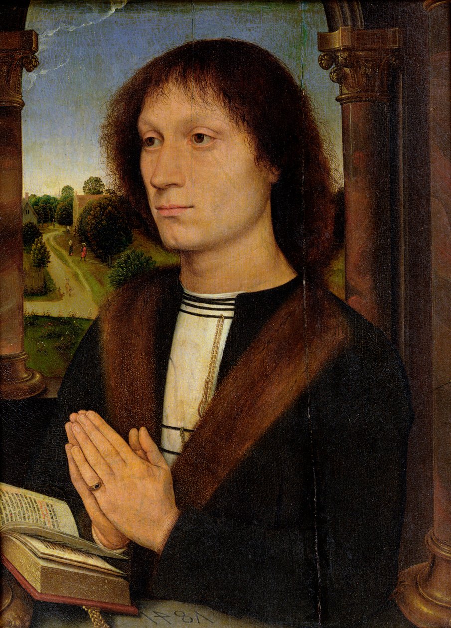 Portrett av Benedetto Portinari (1466-1551) 1487 av Hans Memling