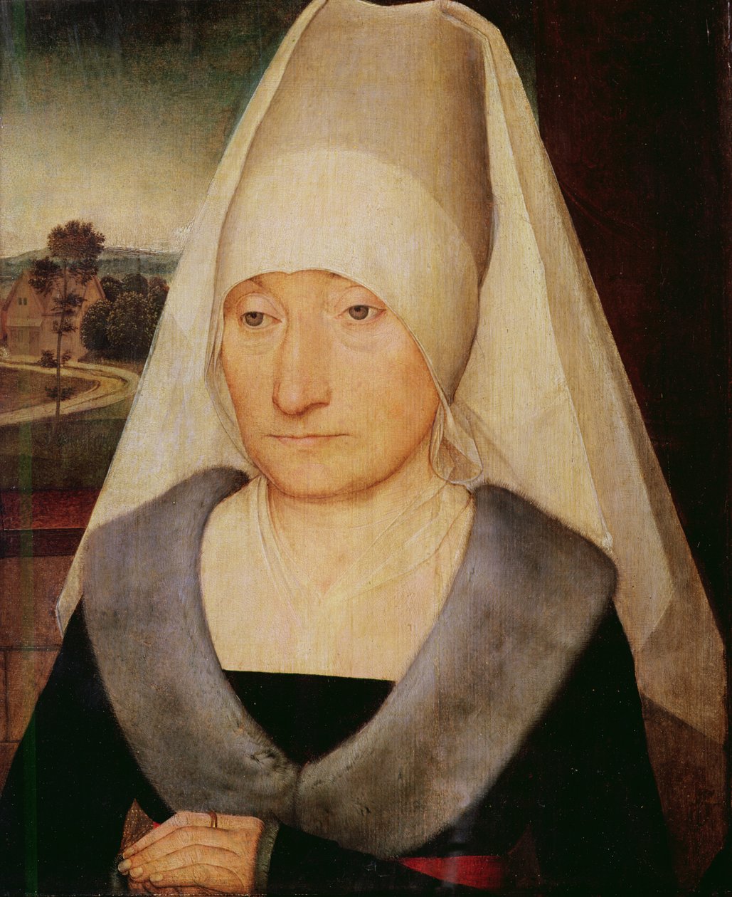 Portrett av en gammel kvinne av Hans Memling