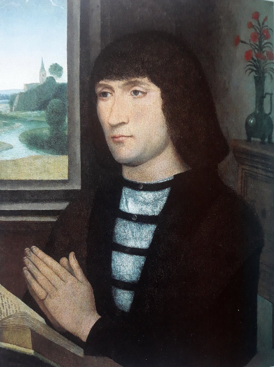 Portrett av en mann av Hans Memling
