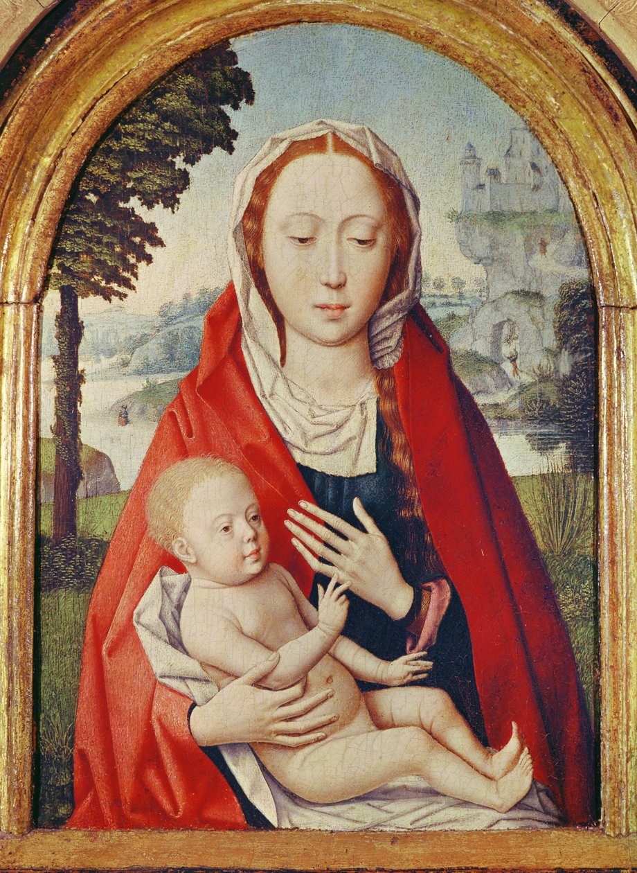 Jomfruen og barnet av Hans Memling