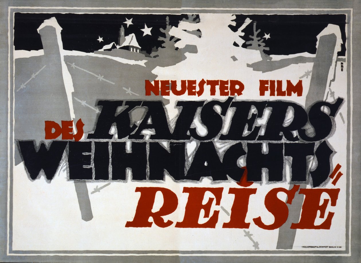 Keiserens julereise, pub. Berlin, 1917 av Hans Rudi Erdt
