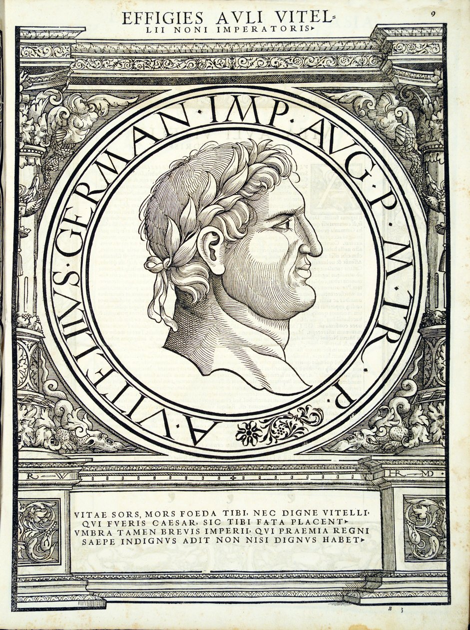 Aulus Vitellius, illustrasjon fra 
