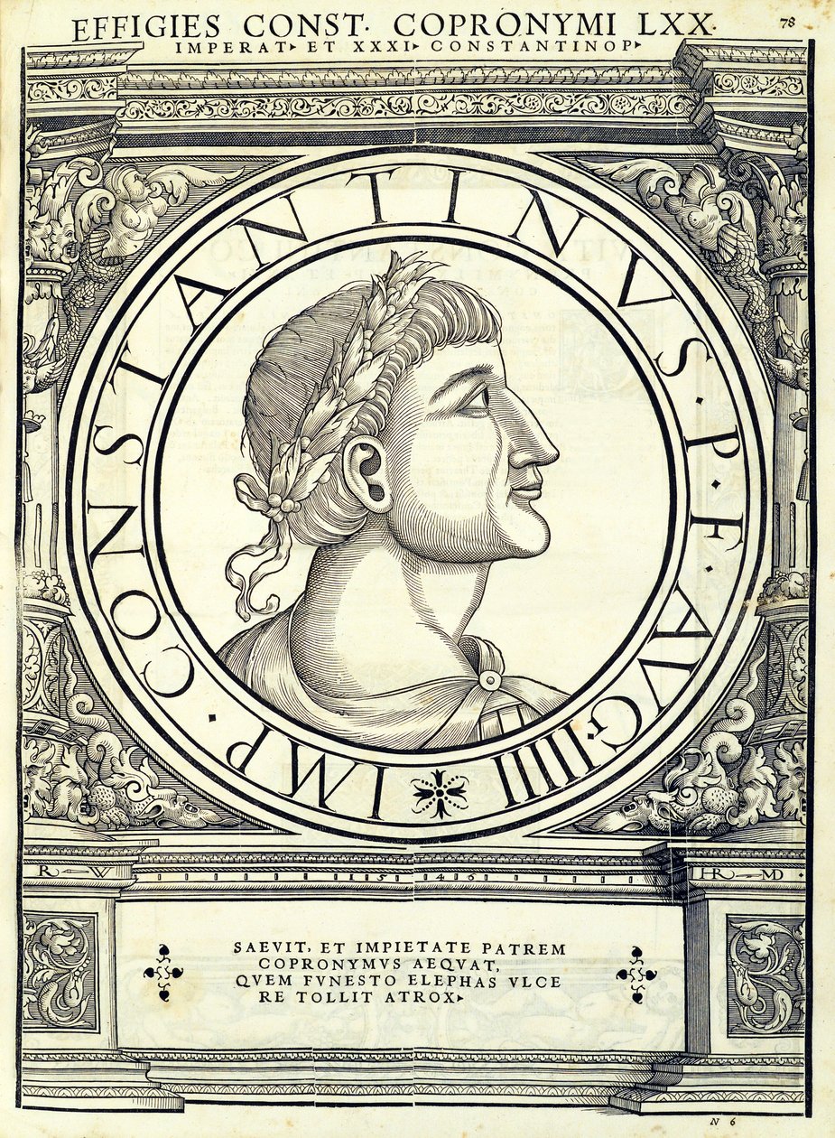 Copronymus Constantinus, illustrasjon fra 