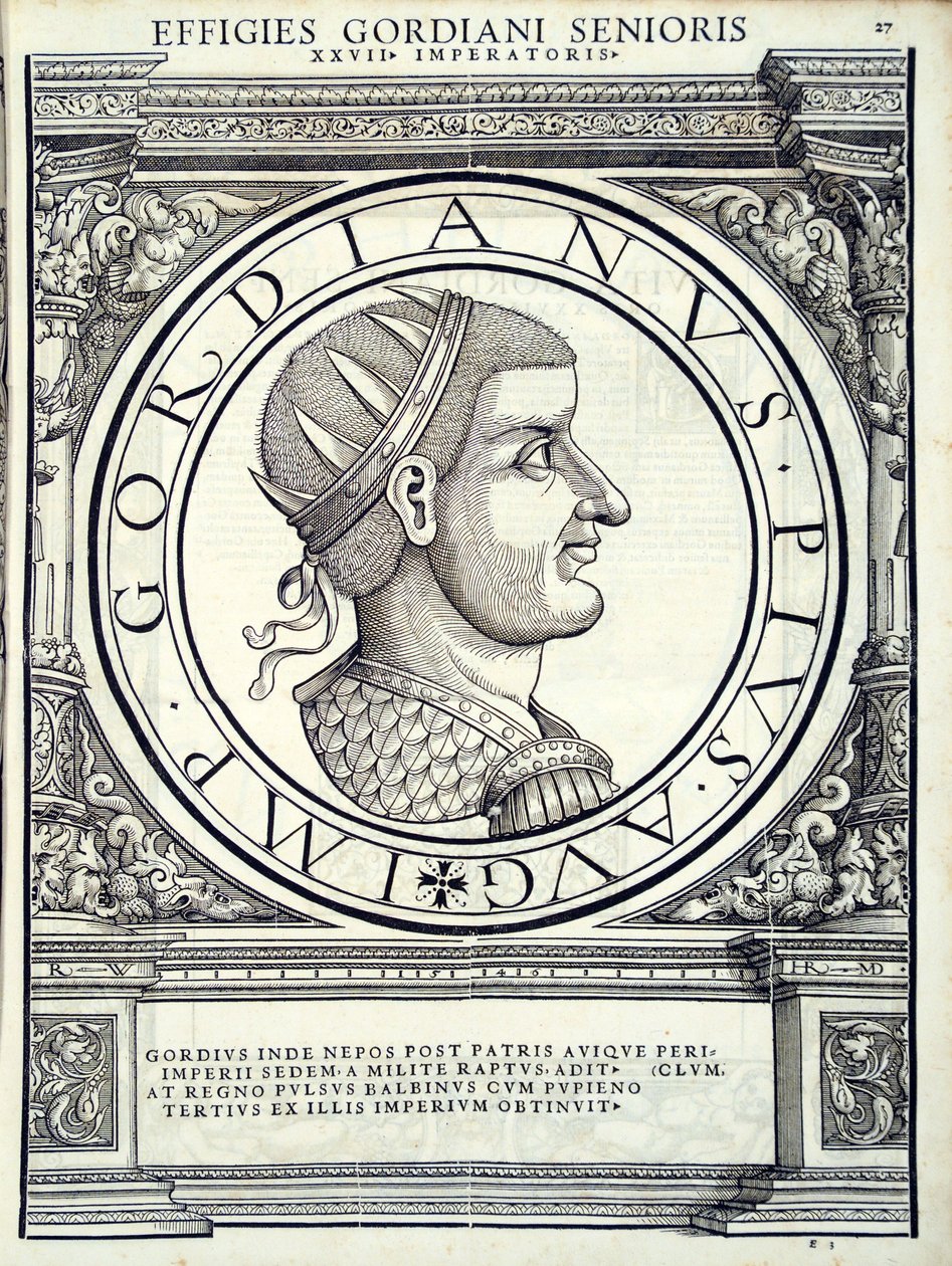 Gordianus, illustrasjon fra 