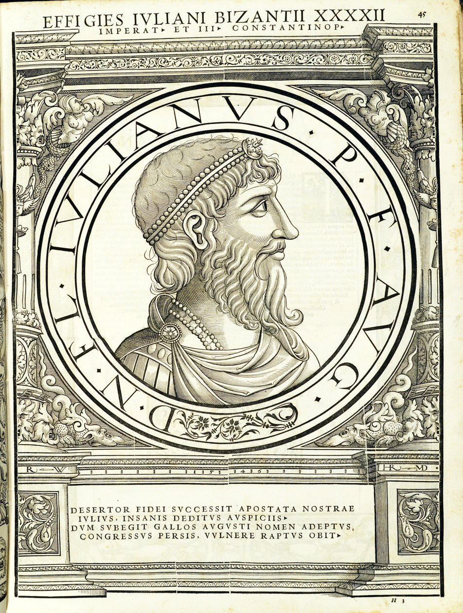 Den frafalne Julius, illustrasjon fra 