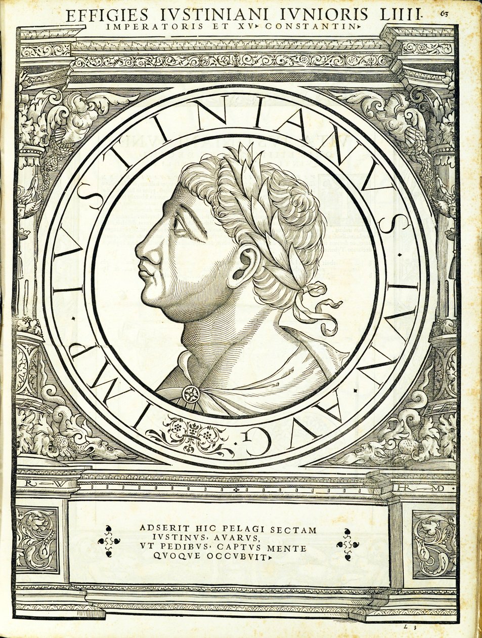 av Justinian II av Hans Rudolf Manuel Deutsch