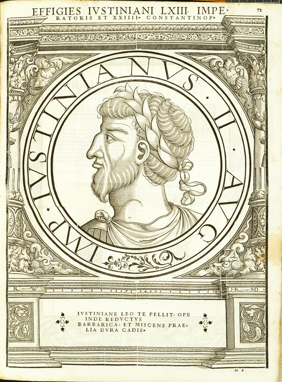av Justinian II av Hans Rudolf Manuel Deutsch