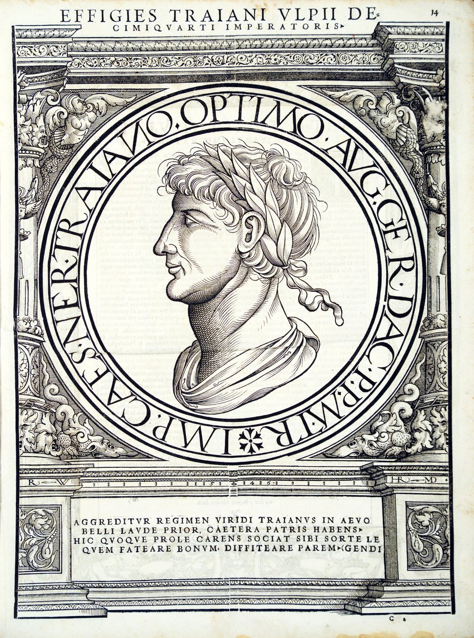 Traianus, illustrasjon fra 