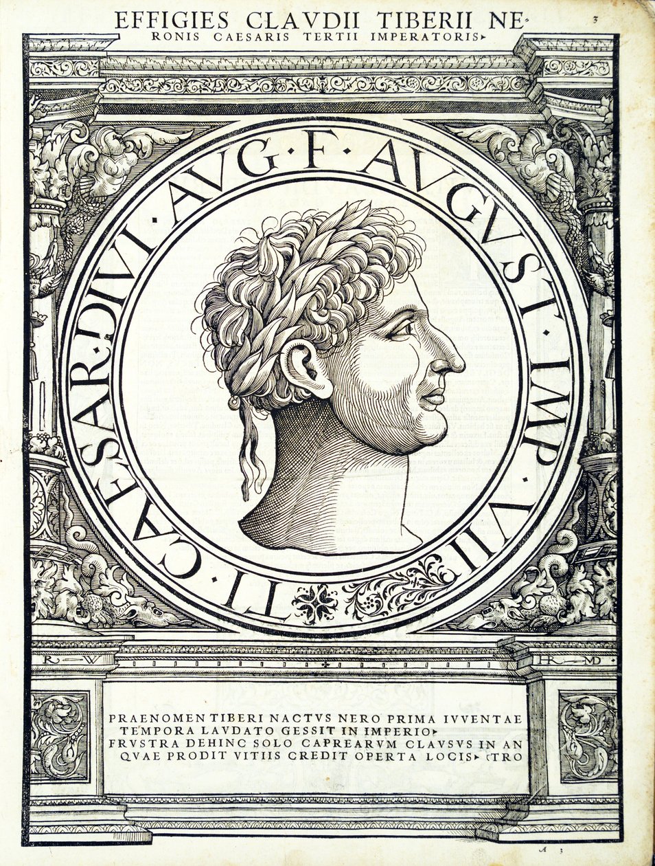 Tyberius Nero, illustrasjon fra 