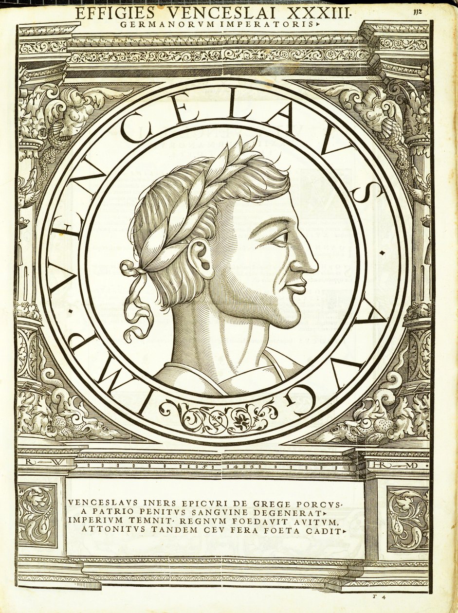 Vuenzeslaus, illustrasjon fra 