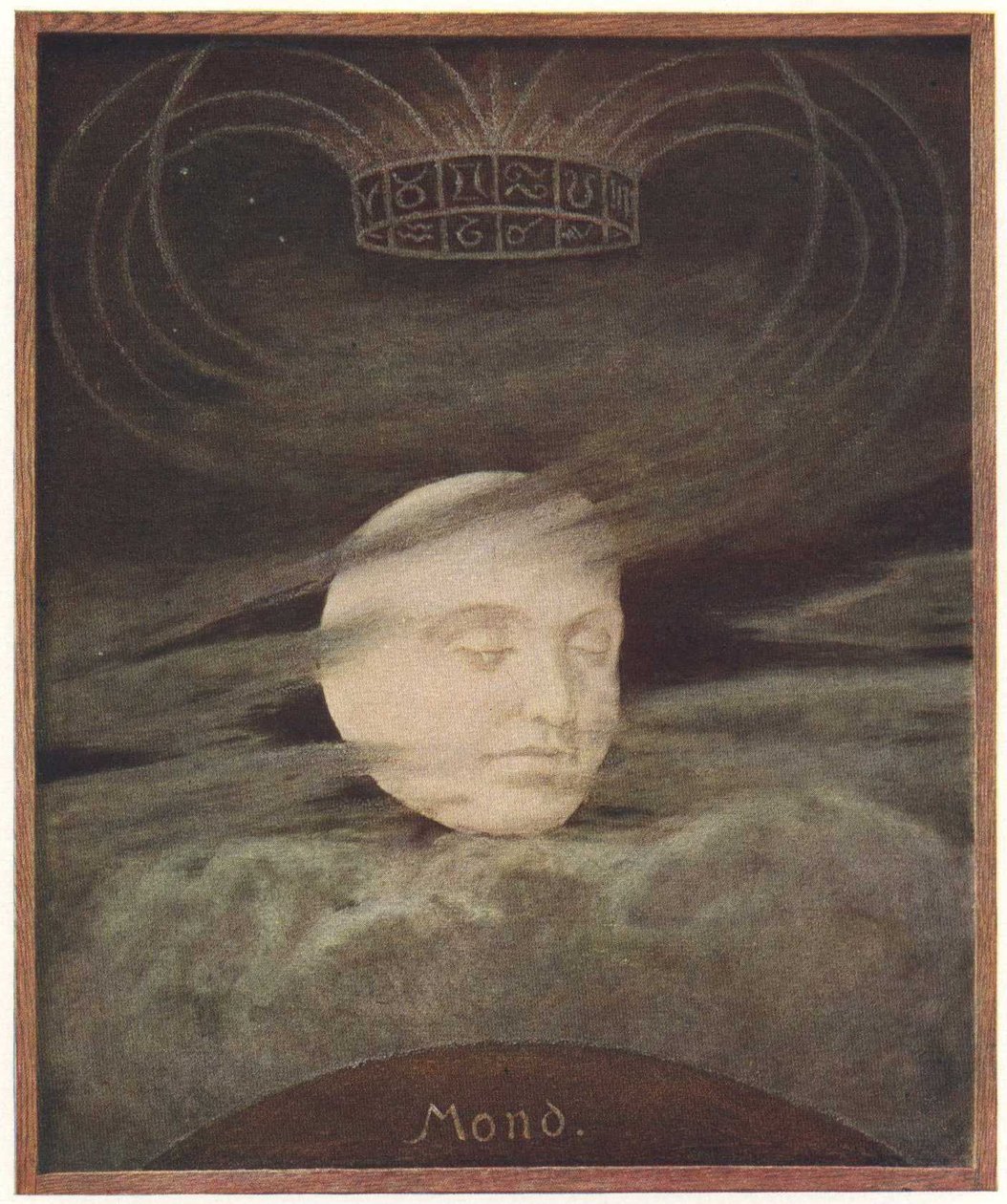 Mondn Engelsk: moonn av Hans Thoma