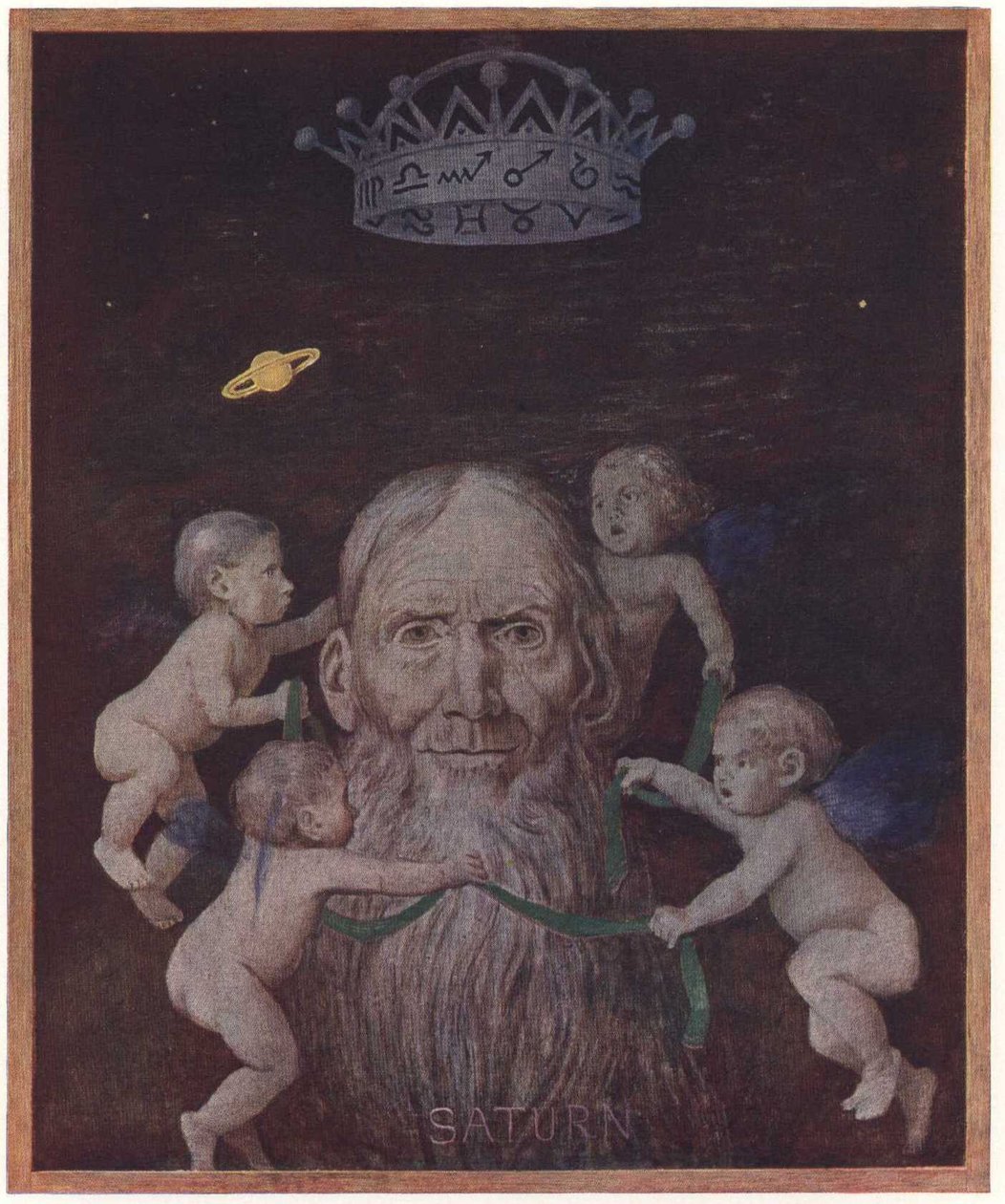 Saturn nEngelsk: Saturn av Hans Thoma
