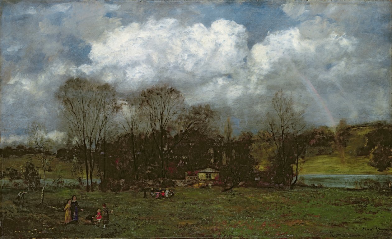 Tidlig vår, ca. 1868 av Hans Thoma