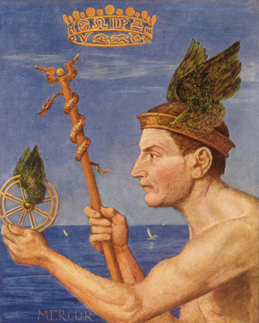 Mercury, illustrasjon fra 