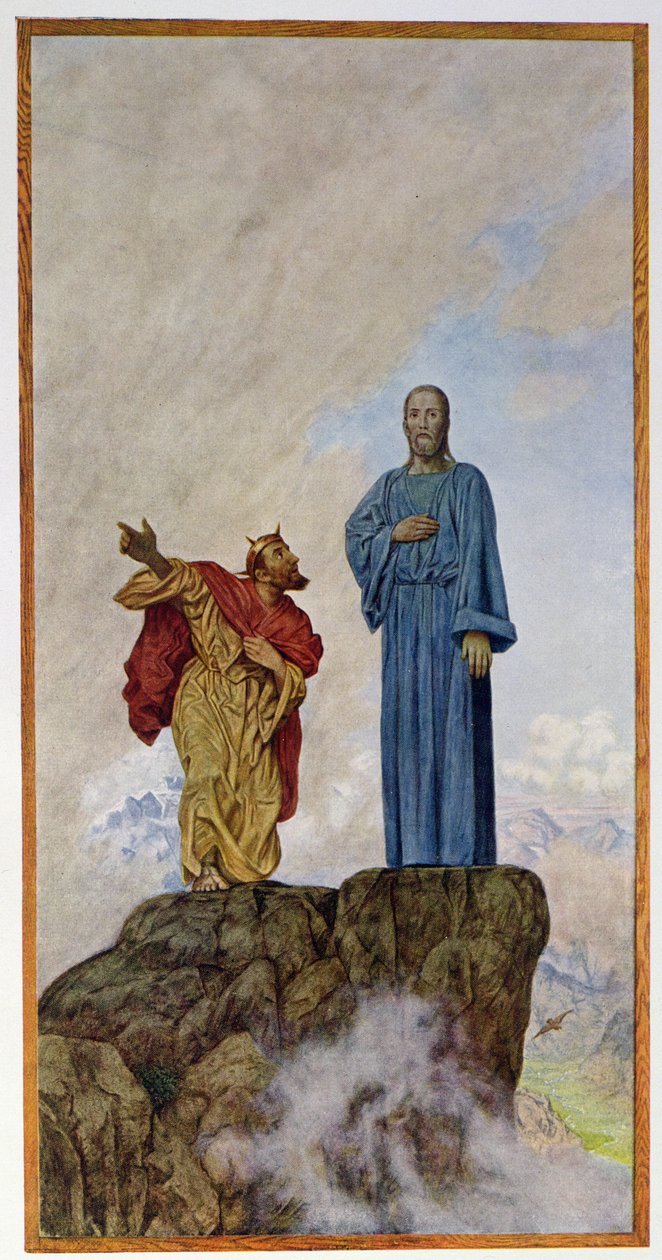 The Temptation of Christ, illustrasjon fra 