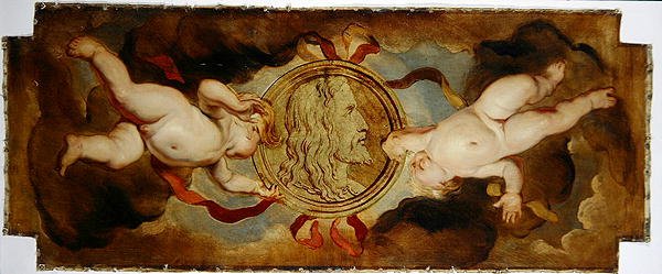 Medaljongportrett av Albrecht Durer (1471-1528) (olje på lerret) av Hans Canon