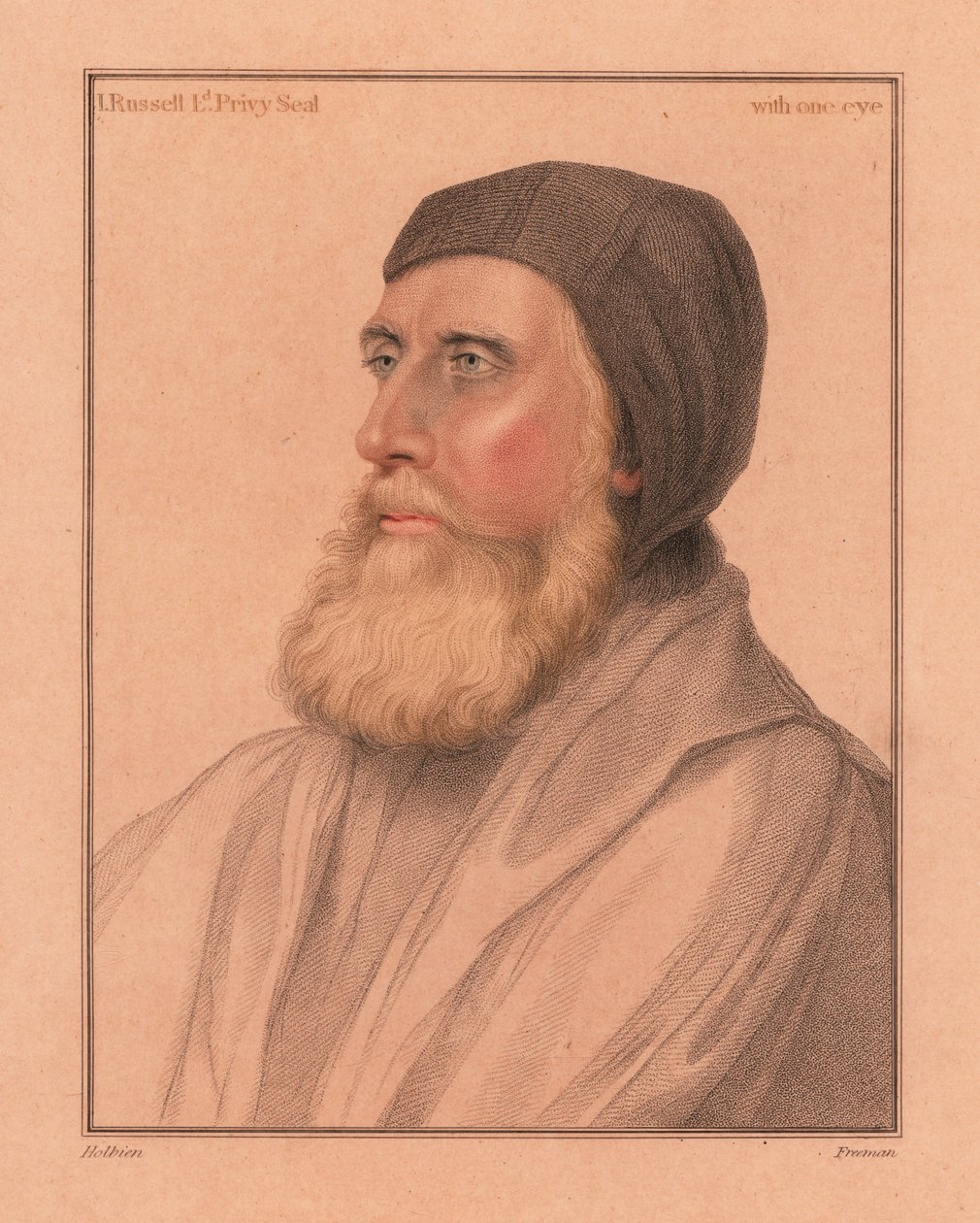 John Russell av Hans (after) Holbein the Younger