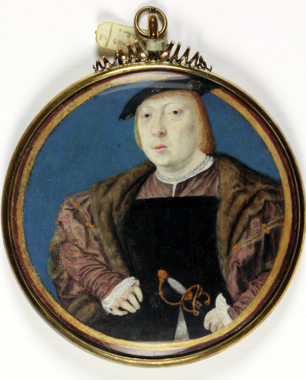Sir Thomas Pope (akvarell på vellum) av Hans (circle of) Holbein the Younger
