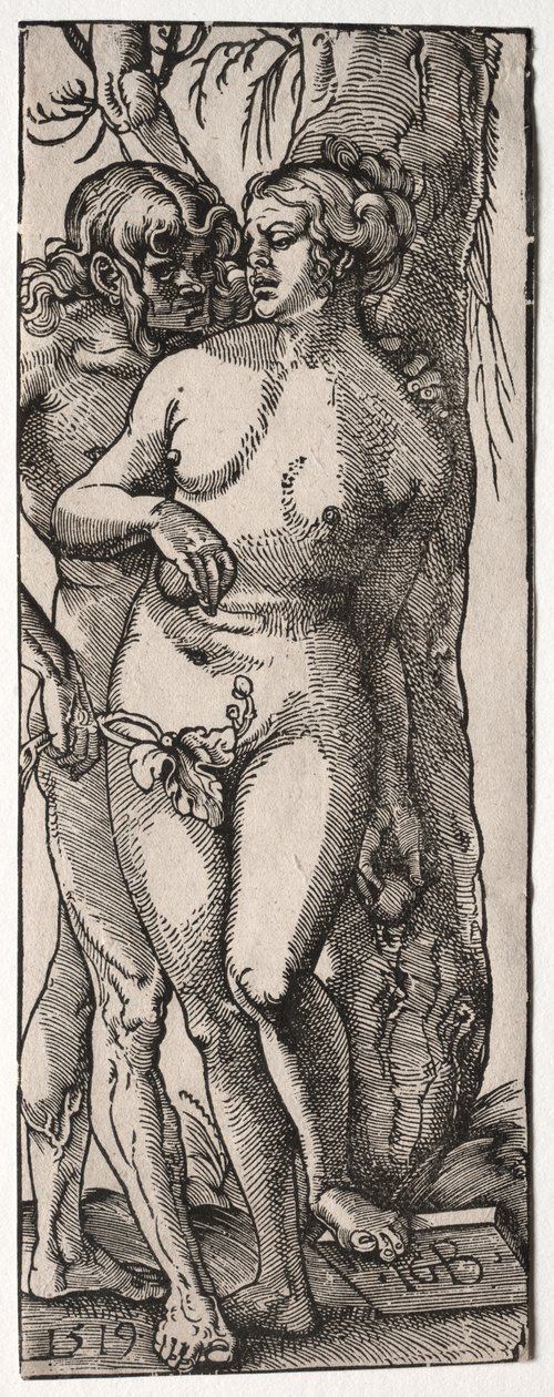Adam og Eva av Hans Baldung