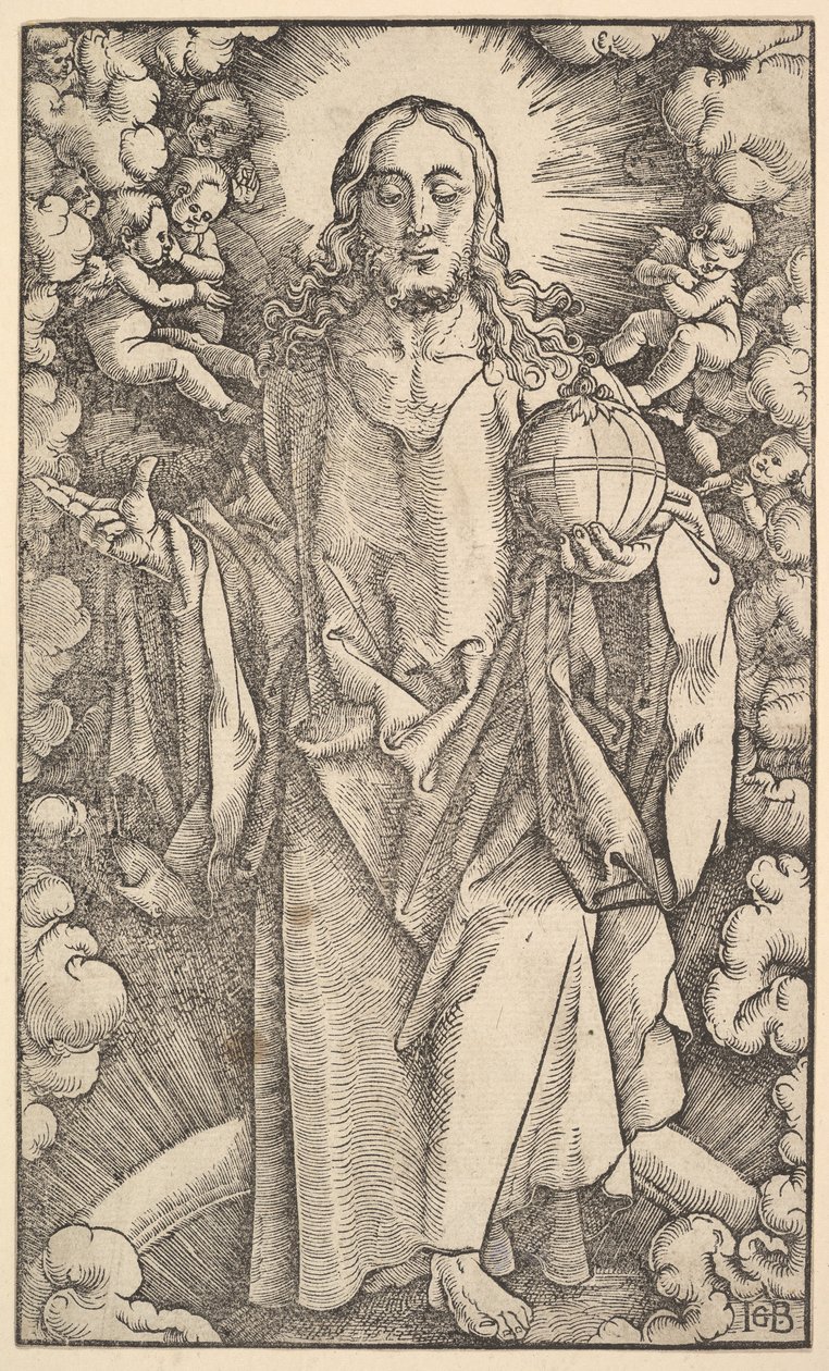 Kristus fra Kristus og apostlene, 1519. av Hans Baldung