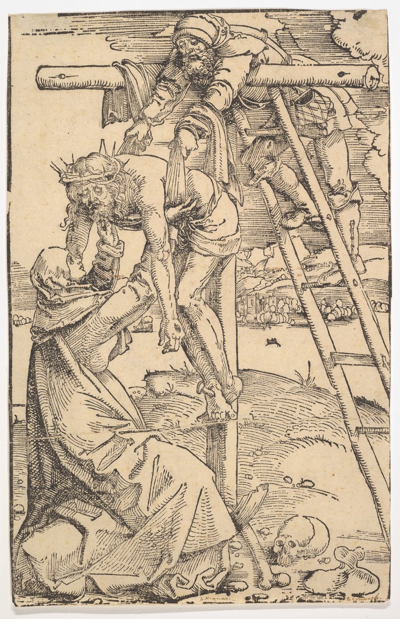 Nedstigning fra korset, 1505. av Hans Baldung