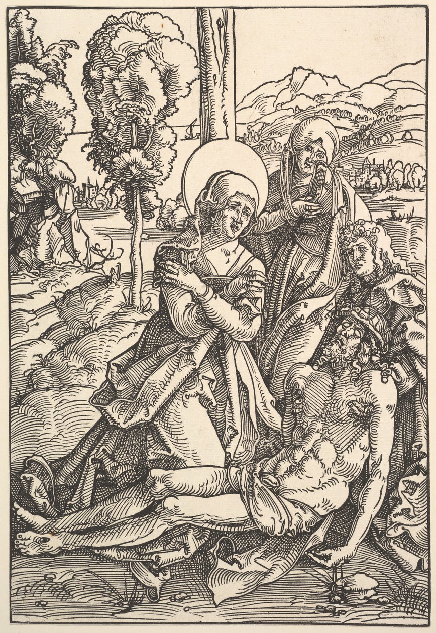 Klagesang for Kristus, 1510. av Hans Baldung