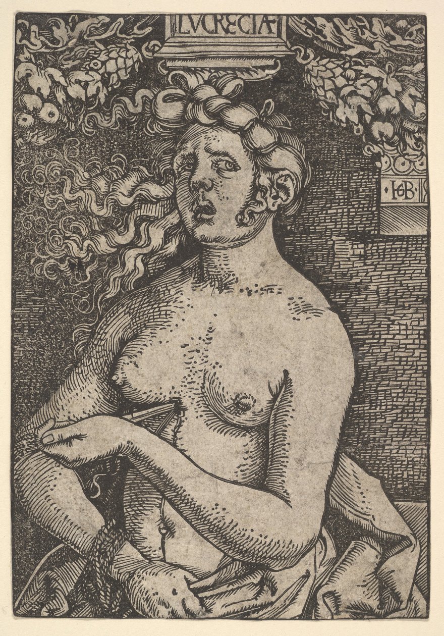 Lucretia, ca. 1519 av Hans Baldung