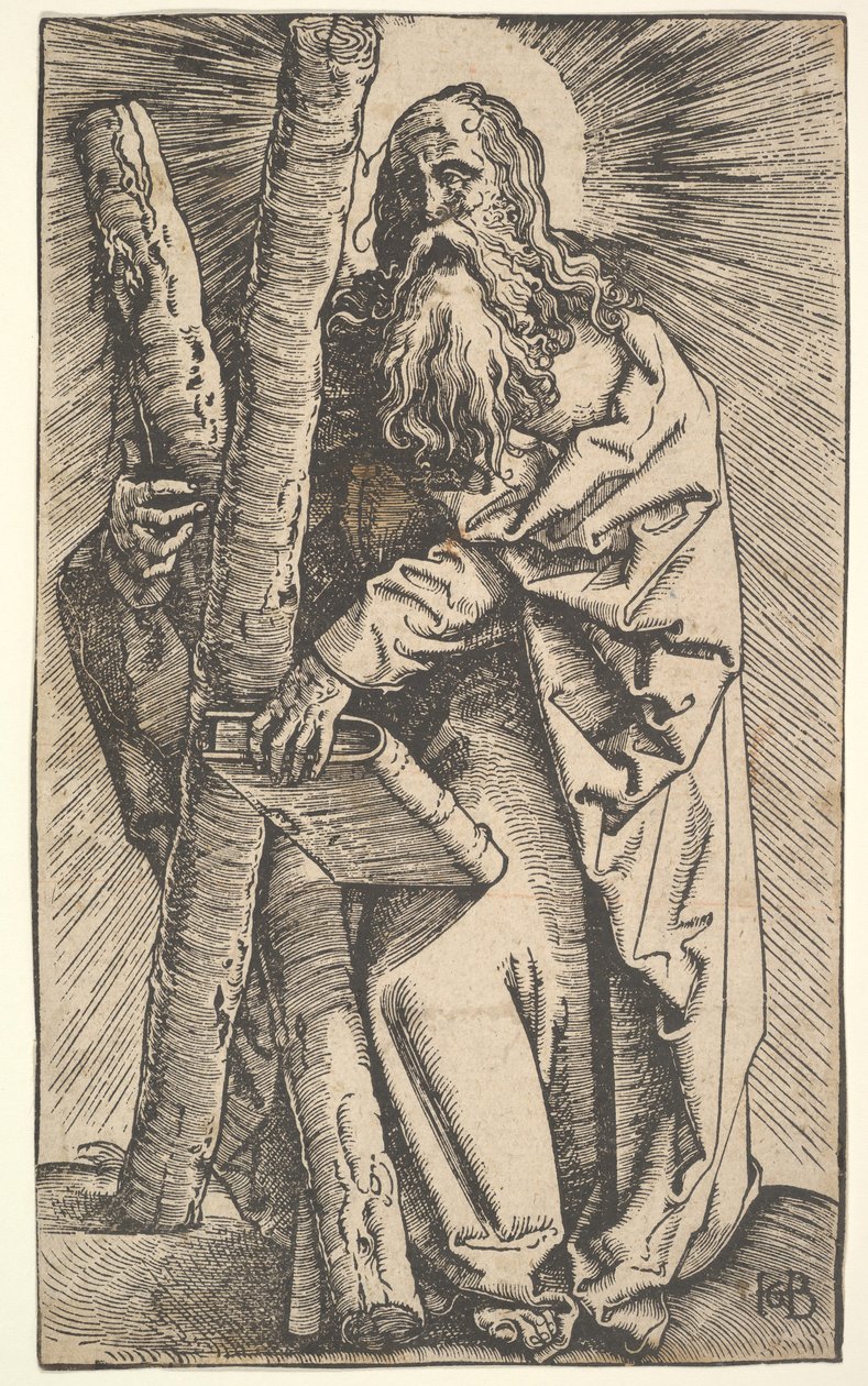 Saint Andrew, 15.-16. århundre. av Hans Baldung