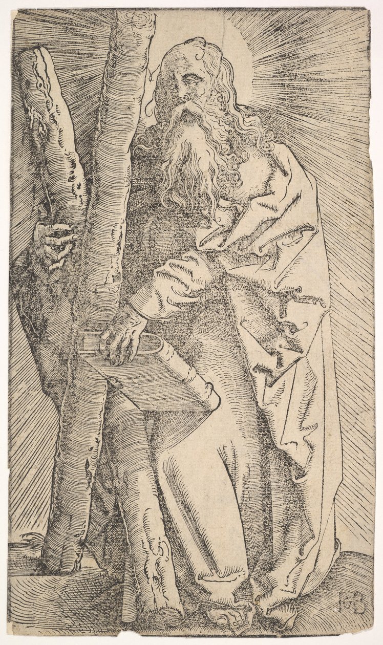 St. Andreas fra Kristus og apostlene, 1519. av Hans Baldung