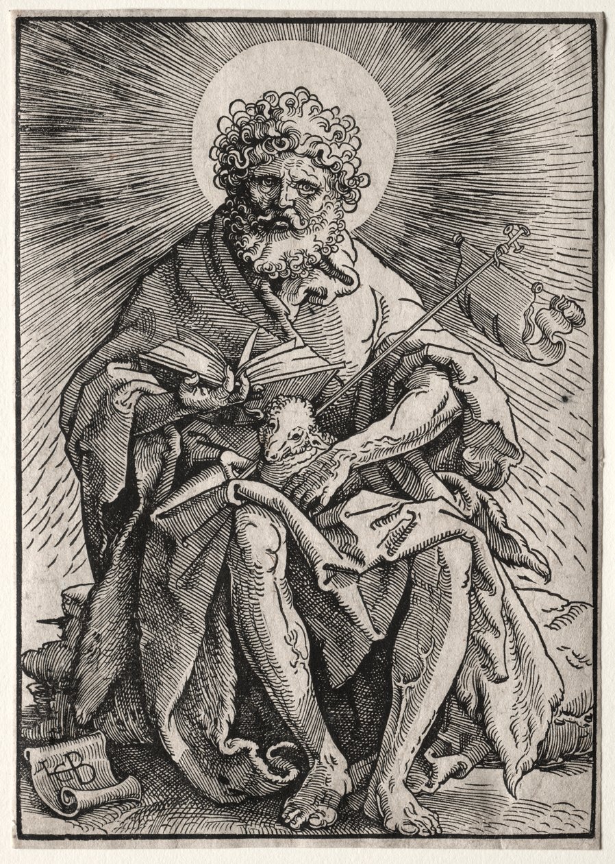 St. Johannes døperen av Hans Baldung