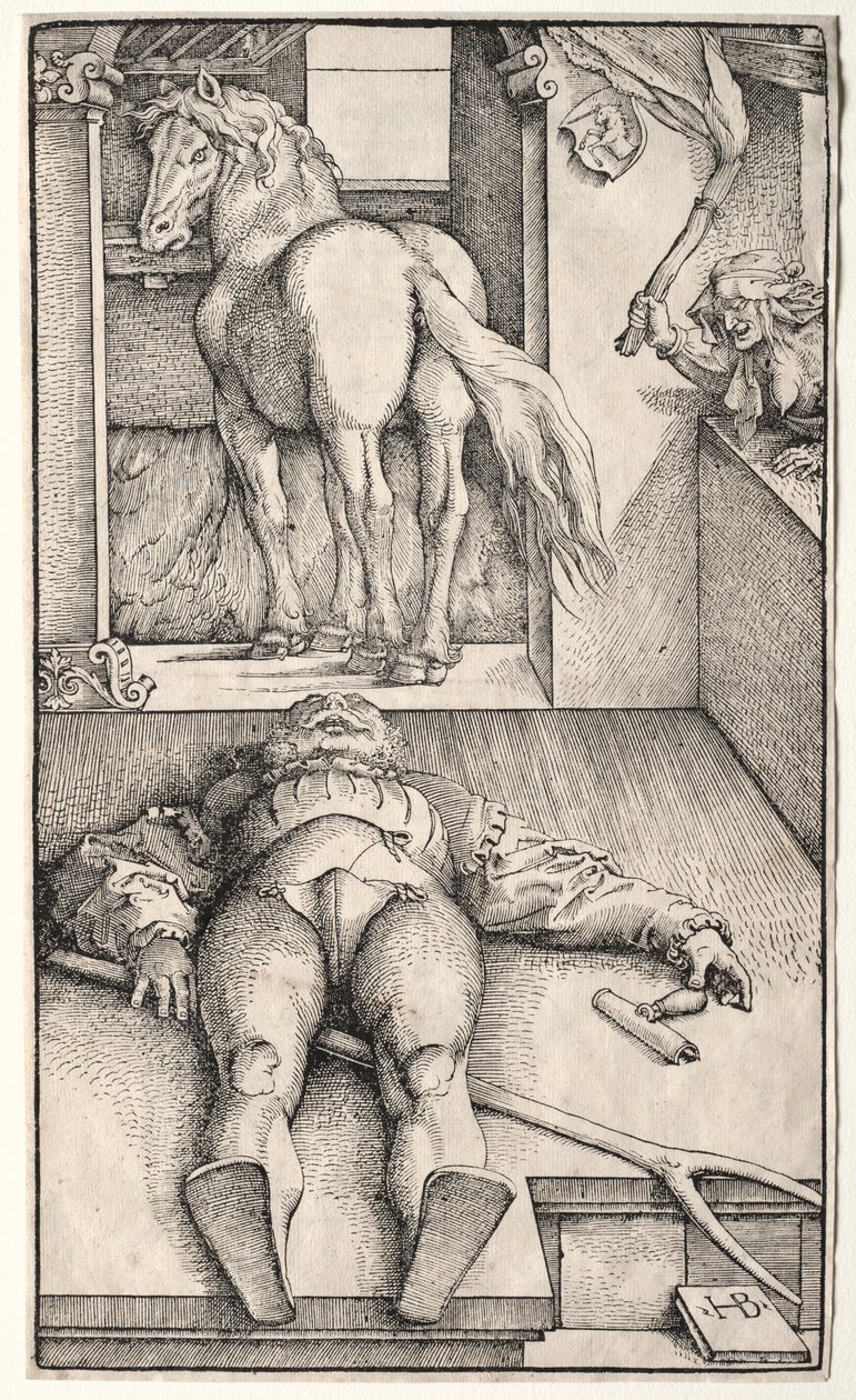Den forheksede brudgommen av Hans Baldung