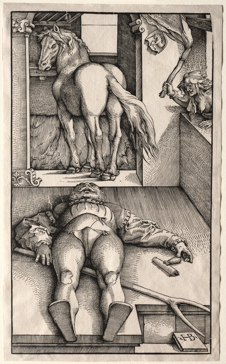 Den forheksede brudgommen av Hans Baldung