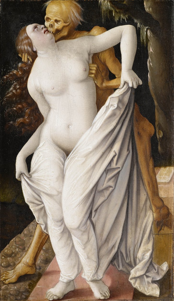 Død og kone av Hans Baldung Grien