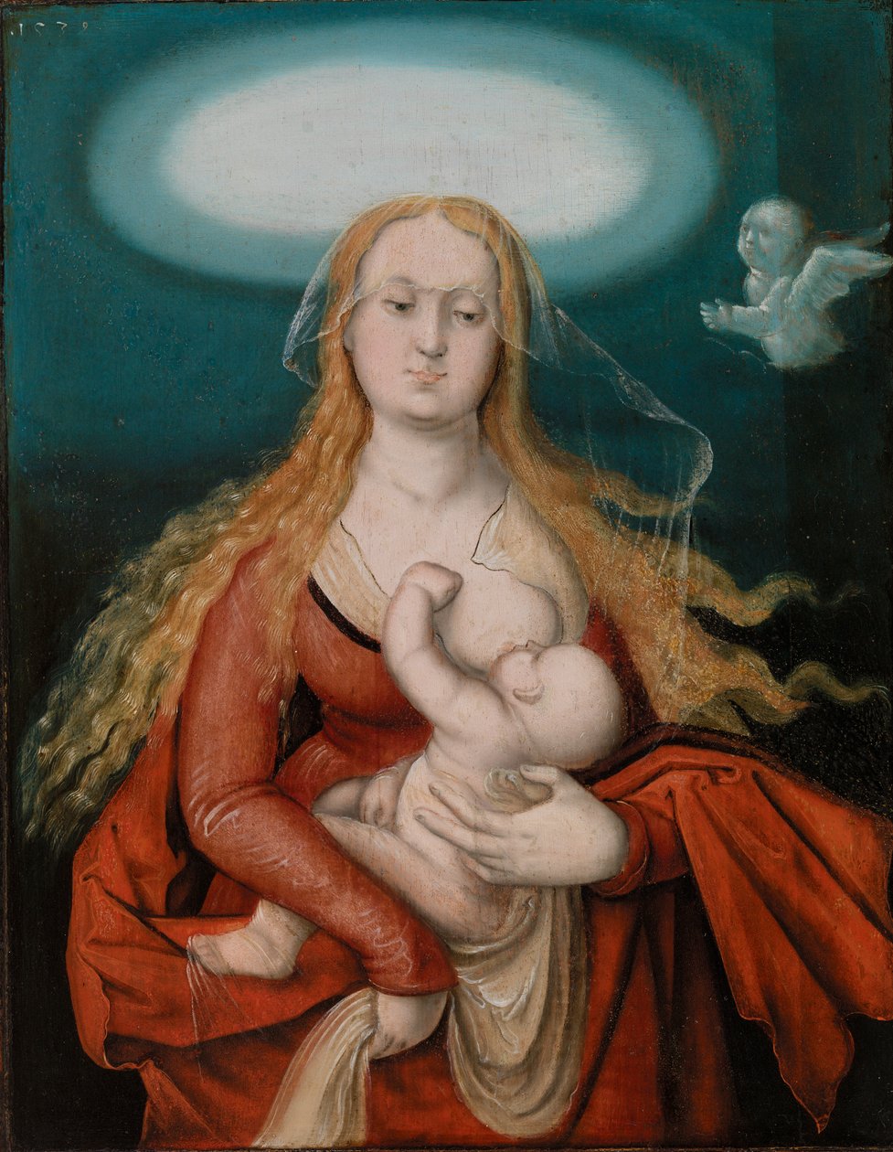 Madonna og barn av Hans Baldung Grien (Hans Baldung)